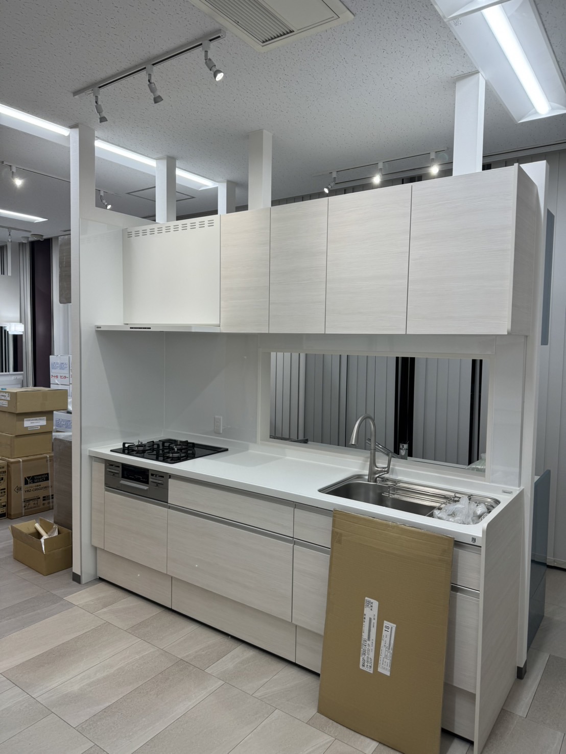 システムキッチン施工例